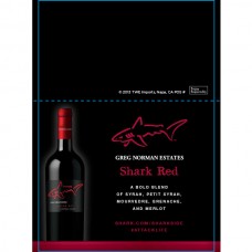 Shark Red Shelf Talker
