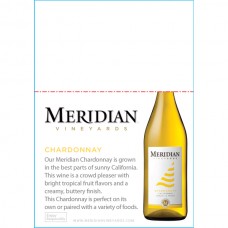Meridian Shelf Talker - Chardonnay