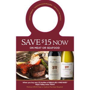 
        
        Beaulieu Vineyard Customizable Coupon        
      