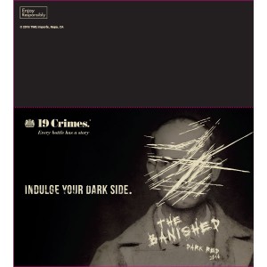 
        
        19 Crimes The Banished Shelf Talker         
      