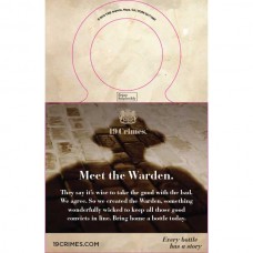 19 Crimes "The Warden has arrived" Promotional Necker