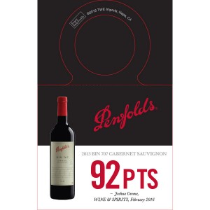 
        
        Penfolds Accolade Necker - 2013 Bin 707 Cabernet Sauvignon, 92 pts, Wine & Spirits, 02/2016        
      