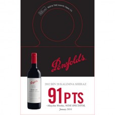 Penfolds Accolade Necker - 2012 Bin 28 Kalimna Shiraz, 91 pts, Wine Spectator 01/2016