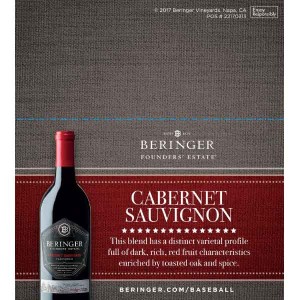 
        
        Beringer Founders' Estate Varietal Shelf Talker        
      