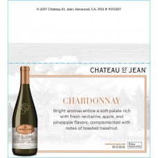 Chateau St. Jean F17 Spring Varietal Shelf Talker