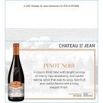 Chateau St. Jean F17 Spring Varietal Shelf Talker