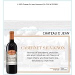 Chateau St. Jean F17 Spring Varietal Shelf Talker