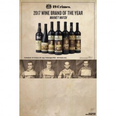 19 Crimes "2017 Wine Brand of the Year" Market Watch 12x18 Mini Case Card
