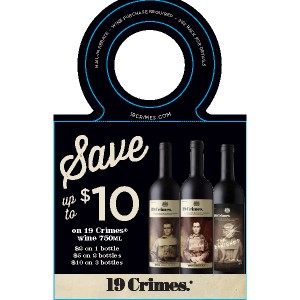 
        
        19 Crimes Customizable Coupon        
      