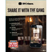 19 Crimes "Share it with the Gang" AR App Ironman Sign 22x28