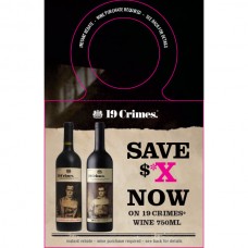 19 Crimes Customizable Coupon
