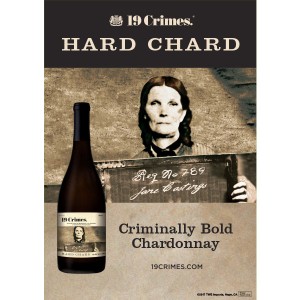 
        
        19 Crimes "Hard Chard" 12"X18" Mini Case Card        
      