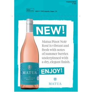 
        
        Matua Pinot Noir Rose Shelf Talker        
      