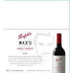 Penfolds Max's Varietal Shelf Talker 