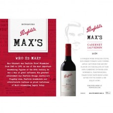 Penfolds Max's Varietal Wine Card - Full Color both sides