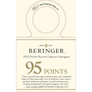 
        
        Beringer Accolade Necker - 2012 Private Reserve Cabernet Sauvignon, 95 pts, JamesSuckling.com, July 2015        
      
