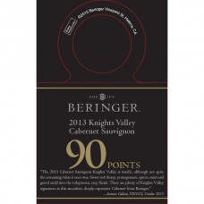 Beringer Accolade Necker - 2013 Knights Valley Cabernet Sauvignon, 90 pts, Vinous, Oct. 2015