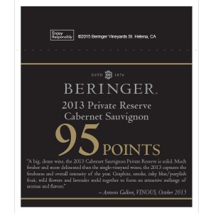 
        
        Beringer Accolade Shelf Talker - 2013 Private Reserve, 95 pts, VINOUS, October 2015        
      