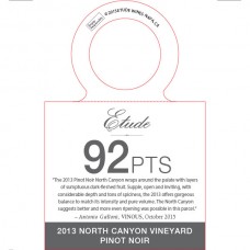 Etude Accolade Necker - 2013 North Canyon Pinot Noir, 92 points, Vinous, October 2015