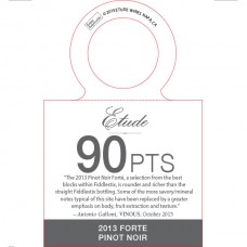 Etude Accolade Necker - 2013 Forte Pinot Noir, 90 points, Vinous, October 2015