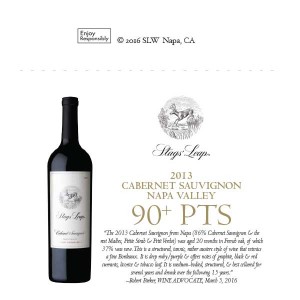 
        
        Stags' Leap Varietal Shelf Talker        
      