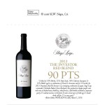Stags' Leap Varietal Shelf Talker