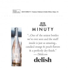 Chateau Minuty Rose Delish.com Shelf Talker 