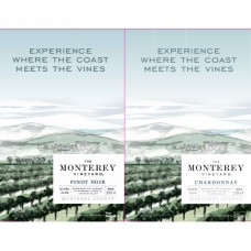 The Monterey Vineyards Experience Where the Coast Meets the Vines Double-Sided Case Card 
