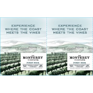 
        
        The Monterey Vineyards Experience Where the Coast Meets the Vines Bottle Topper        
      