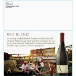 A by Acacia "Capture the Moment" Varietal Shelf Talker 