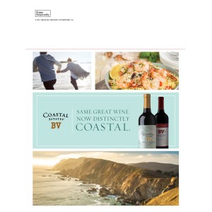 
        
        BV Coastal Estates "Same Great Wine. Now Distinctly Coastal." Cabernet Sauvignon Case Stack Card        
      