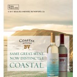 BV Coastal Estates "Same Great Wine. Now Distinctly Coastal." Varietal Shelf Talker 