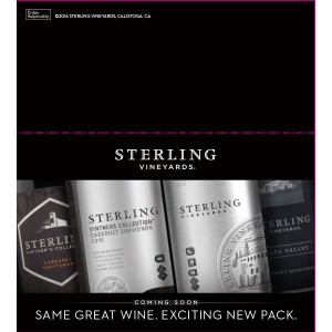 
        
        Sterling Vineyards New Pack Shelf Talker         
      