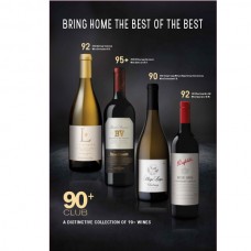 90+ Club - A Distinctive Collection of 90+ Wines F17 Spring Case Card