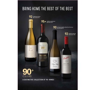 
        
        90+ Club - A Distinctive Collection of 90+ Wines F17 Spring Case Card        
      
