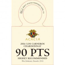 Acacia Los Carneros 90pts Wine Enthusiast Accolade Necker 
