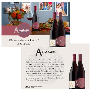 
        
        A by Acacia "Discover the New Look" Pinot Noir Wine Card         
      