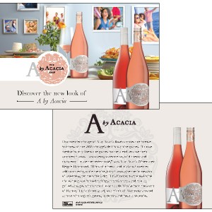 
        
        A by Acacia "Discover the New Look" Rose Wine Card         
      