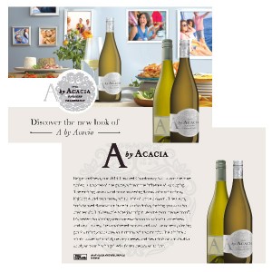 
        
        A by Acacia "Discover the New Look" Unoaked Chardonnay Wine Card         
      
