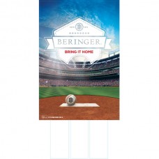 Beringer Baseball Generic 12"x18" Mini Case Card 