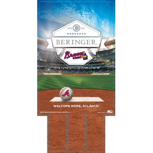 
        
        Beringer Baseball BRAVES 12"x18" Mini Case Card         
      
