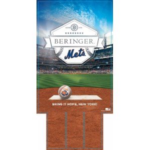 
        
        Beringer Baseball METS 12"x18" Mini Case Card         
      