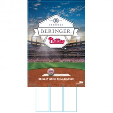 Beringer Baseball PHILLIES 12"x18" Mini Case Card 