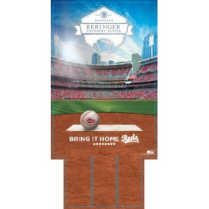 
        
        Beringer Baseball REDS 12"x18" Mini Case Card         
      