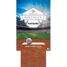 Beringer Baseball RANGERS 12"x22.5" Case Card 