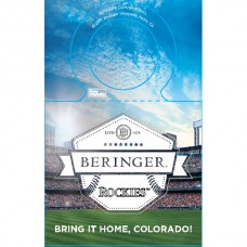 Beringer Baseball ROCKIES Promo Necker