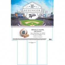 Beringer Baseball  Detroit Tigers Promo Mini Case Card 12x18, Valid 4/2/18 - 10/1/18