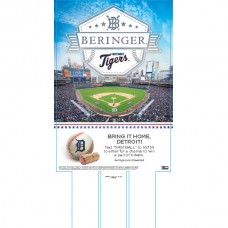 Beringer Baseball Detroit Tigers Promo Case Card 12x22.5, Valid 4/2/18 - 10/1/18