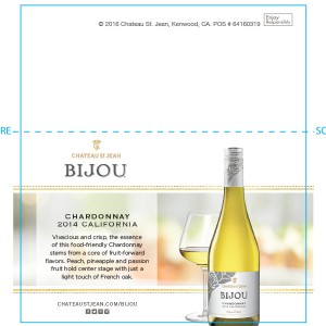 
        
        Bijou Chardonnay Shelf Talker        
      