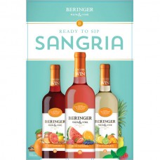 Beringer Main & Vine Sangria 12x18 Mini Case Card 
